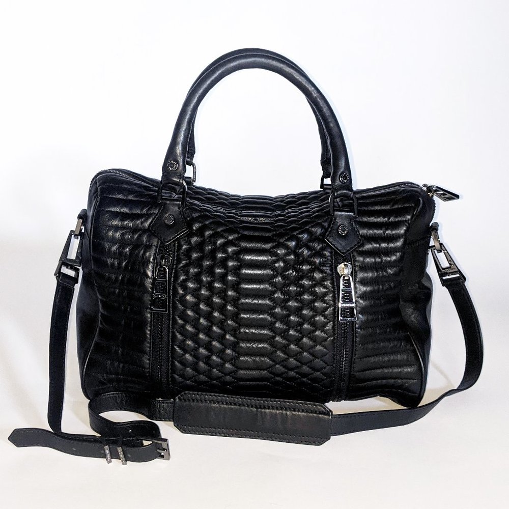 Zadig & Voltaire Quilted Leather Satchel